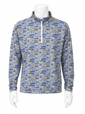 Fore Fathers AOS Spark Energy Fuel Tomorrow Men's Performance Quarter Zip Sz L